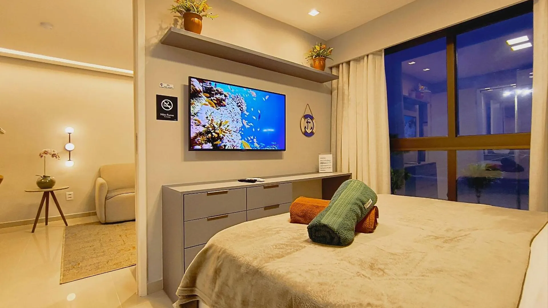 Rio Park Ave, Sea View Central - By Trh Home Stay Ресифи 0*,  Бразилия